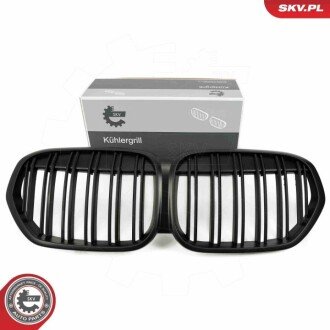 Grill BMW komplet L+P, czarny mat, BMW X1 F48 F49 Facelift ESEN SKV 66SKV244