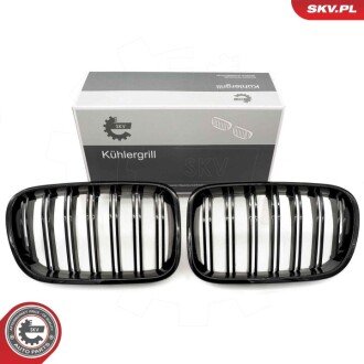 Grill BMW podwójna listwa, czarny połysk, BMW X3 F25 ESEN SKV 66SKV252