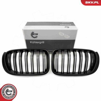 Grill BMW komplet L+P, czarny mat, BMW X3 F25 Facelift ESEN SKV 66SKV257 (фото 1)