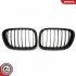 Grill BMW komplet L+P, pojedyncza listwa, czarny mat, BMW X5 E53 ESEN SKV 66SKV271 (фото 2)