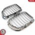 Grill BMW komplet L+P, pojedyncza listwa, chrom, BMW X5 E53 ESEN SKV 66SKV272 (фото 6)