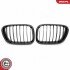 Grill BMW komplet L+P, pojedyncza listwa, kolor carbon, BMW X5 E53 ESEN SKV 66SKV274 (фото 2)