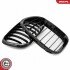 Grill BMW komplet L+P, pojedyncza listwa, kolor carbon, BMW X5 E53 ESEN SKV 66SKV274 (фото 5)