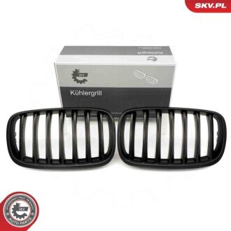 Grill BMW pojedyncza listwa, czarny mat, BMW X5 E70 ESEN SKV 66SKV284