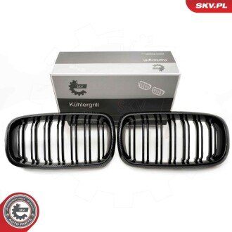 Grill BMW podwójna listwa, kolor carbon, BMW X5 F15 ESEN SKV 66SKV299