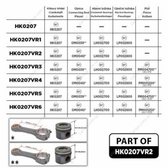 Колінчастий вал ET ENGINETEAM HK0207VR2