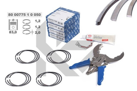 INNE- PISTON RING KIT SZT ET ENGINETEAM R1010450KS