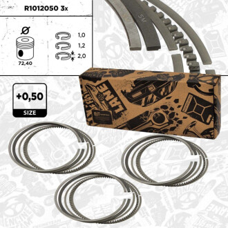 INNE- PISTON RING KIT SZT ET ENGINETEAM R1012050VR1 (фото 1)