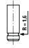Випускний клапан - (7701462679 / 4733349) ET ENGINETEAM VE0002 (фото 1)