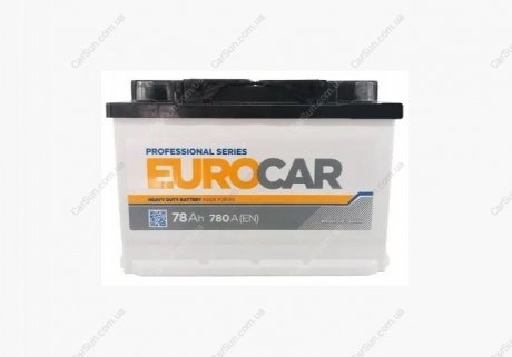 Автомобільний акумулятор Eurocar EUROCAR 78R (фото 1)