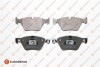 Brake pad set, disc brake Eurorepar 1675991680 (фото 2)