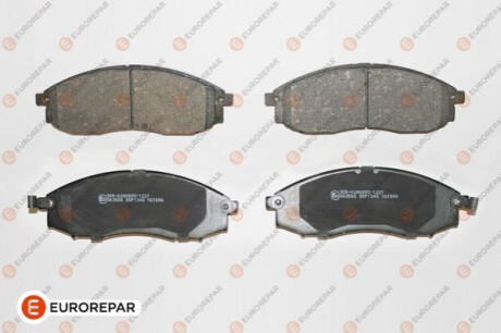 Brake pad set, disc brake Eurorepar 1675993080