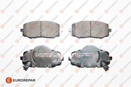 Brake pad set, disc brake Eurorepar 1675995380