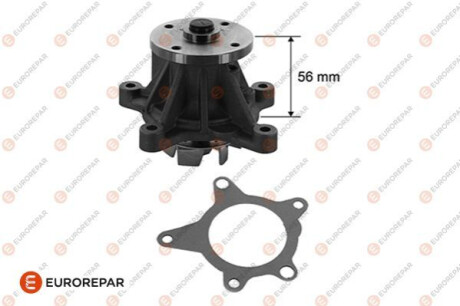 E:COOLANT PUMP Eurorepar 1682098180 (фото 1)