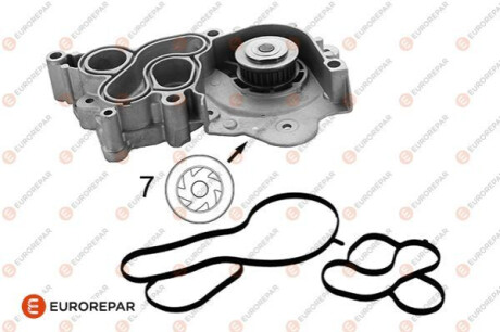 E:COOLANT PUMP Eurorepar 1682098380