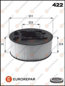 ФІЛЬТР ПОВІТРЯНИЙ Eurorepar E147311