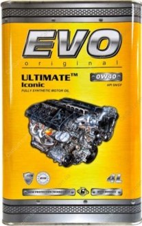 Моторное масло Ultimate Iconic 0W-40 4л - EVO EVO ULTIMATE Iconic 0W-40 4L (фото 1)