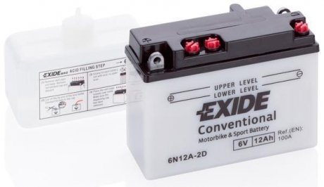Акумулятор EXIDE 6N12A-2D (фото 1)