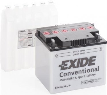 Аккумулятор EXIDE E60-N24AL-B