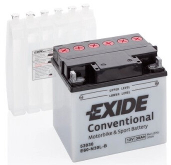 Автозапчасть EXIDE E60N30LB