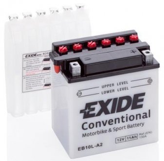 Стартерна батарея (акумулятор) EXIDE EB10L-A2