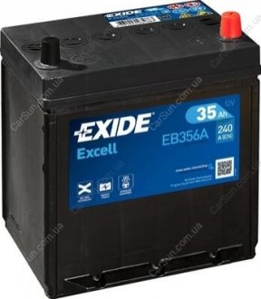 Стартерна батарея (акумулятор) EXIDE EB356A