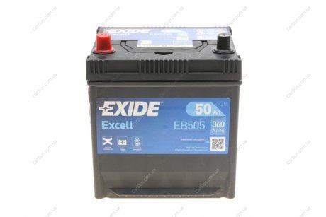 Стартерна батарея (акумулятор) EXIDE EB505