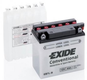 Стартерна батарея (акумулятор) EXIDE EB7L-B