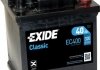 Стартерна акумуляторна батарея, Стартерна акумуляторна батарея - (71751130 / 51867609 / 51784851) EXIDE EC400 (фото 3)