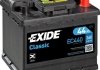 Стартерна акумуляторна батарея, Стартерна акумуляторна батарея - (000915105AB / E37101C044 / E3710044C0) EXIDE EC440 (фото 3)
