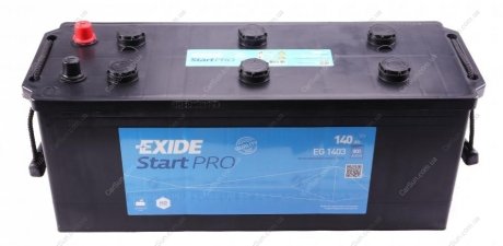 Вантажний акумулятор START PRO 800 А 140 Ач - (ZE266010141 / B508877 / A0035418801) EXIDE EG1403