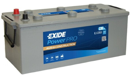 АКБ 6СТ-235 Тип3 Euro (пт 1450) POWER PRO AGRI EXIDE EJ2353 (фото 1)