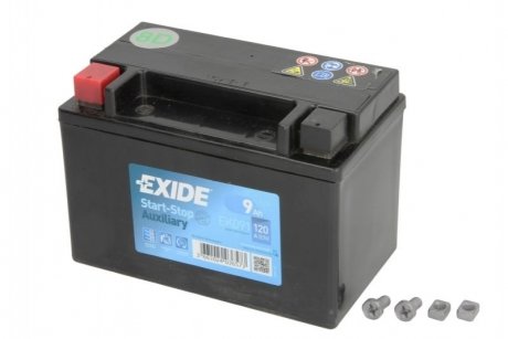Стартерна батарея (акумулятор) EXIDE EK091 (фото 1)