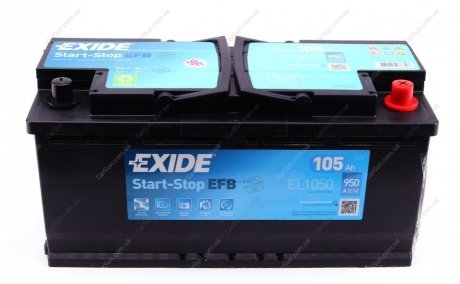 Аккумуляторная батарея - EXIDE EL1050