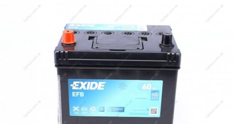 Аккумуляторная батарея - (PE1T185209B / PE1T18520 / 28800YZZFA) EXIDE EL605 (фото 1)