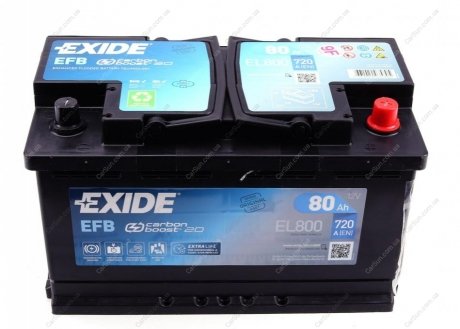 Акумуляторна батарея - (LR018608 / K6000611675 / JZW915105AD) EXIDE EL800