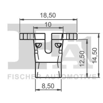 МОНТАЖНИЙ ЗАЖИМ FA1 11-40131.10