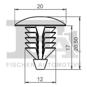 SPINKA ZASLEPKA MOCUJACA 5-SZT FA1 33100255