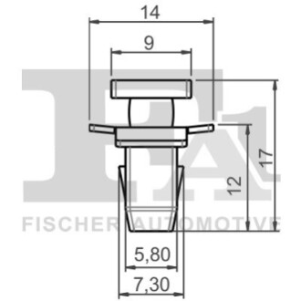 SPINKA KLIPS MOCUJACY 5-SZT FA1 72400085