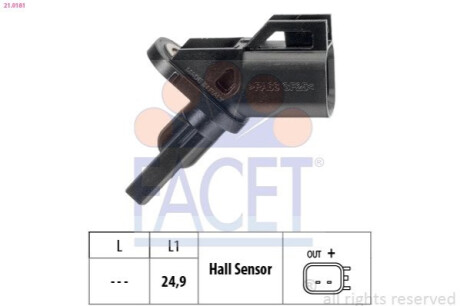 Автозапчастина FACET 21.0181