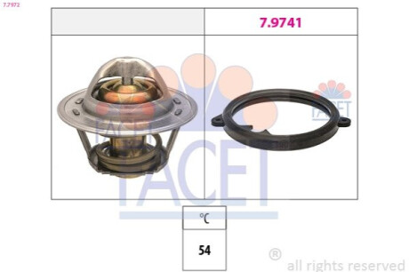 ТЕРМОСТАТ FACET 7.7972