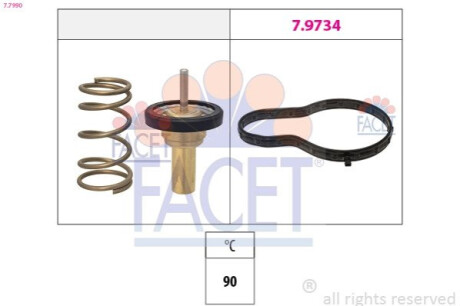 ТЕРМОСТАТ FACET 7.7990