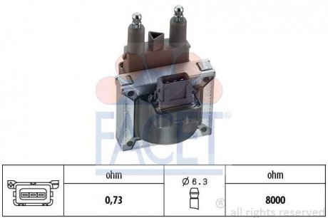 CEWKA ZAPLONOWA RENAULT FACET 9.6177