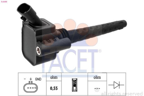 Автозапчастина FACET 9.6449