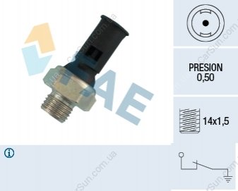 Гідравлічний вимикач FAE 12390 (фото 1)
