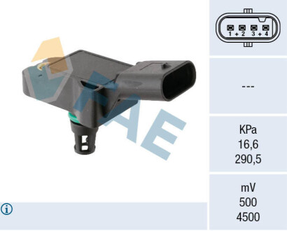 ДАТЧИК КАРТИ FAE 15265