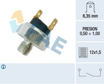 Датчик давления масла FAE 18080