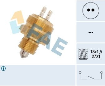 Вимикач фар заднього ходу FAE 40690