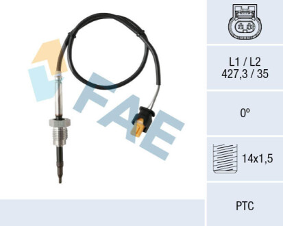 CZUJNIK TEMP. SPALIN FAE 68023