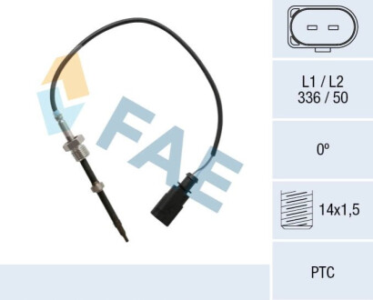 CZUJNIK TEMP. SPALIN FAE 68025